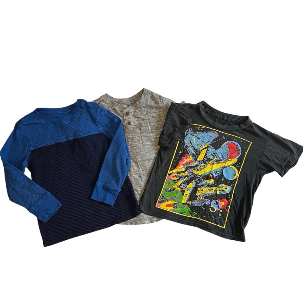 4T Cat & Jack and Star Wars Tops